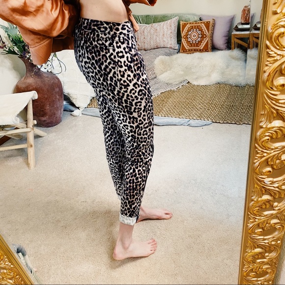 Y2K boyfriend fit leopard cheetah jeans - Picture 8 of 16